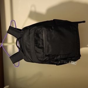 Travelon Black Carryon Travel Backpack NWOT Can be used by man or woman.